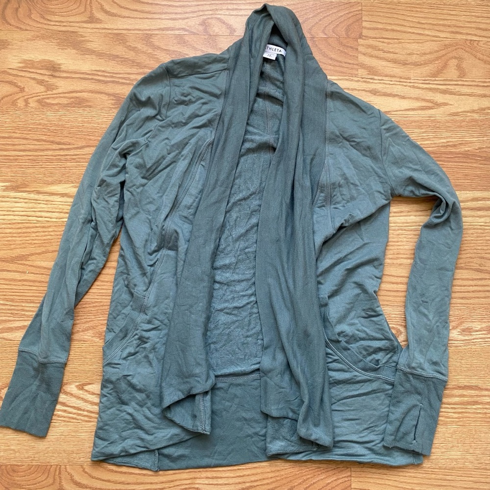 Athleta Blue Cardigan